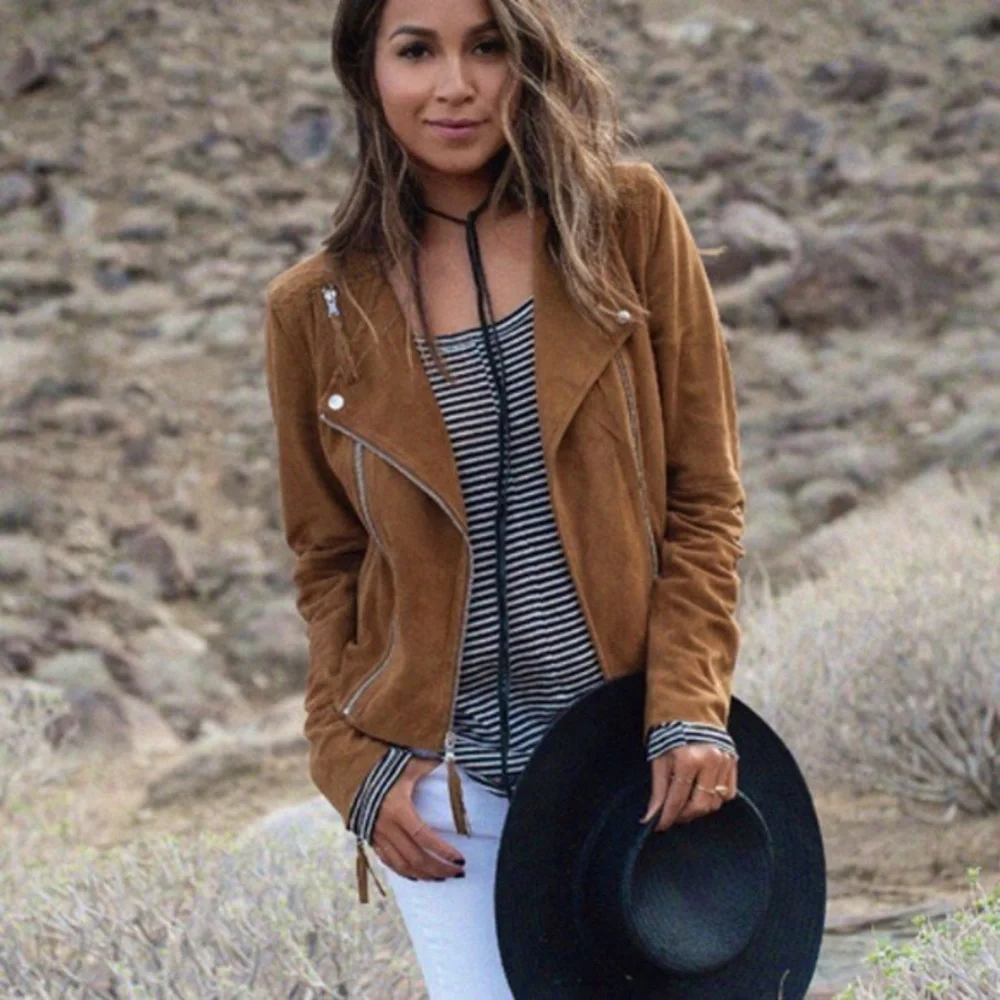 Paige Tiana Suede Cropped Jacket - Picture 9 of 10